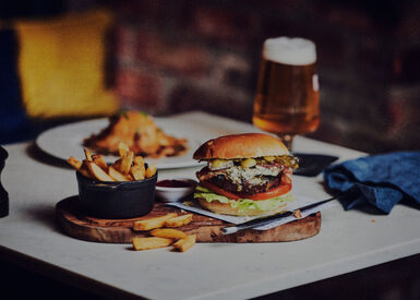 Burger & Beer for £19.90