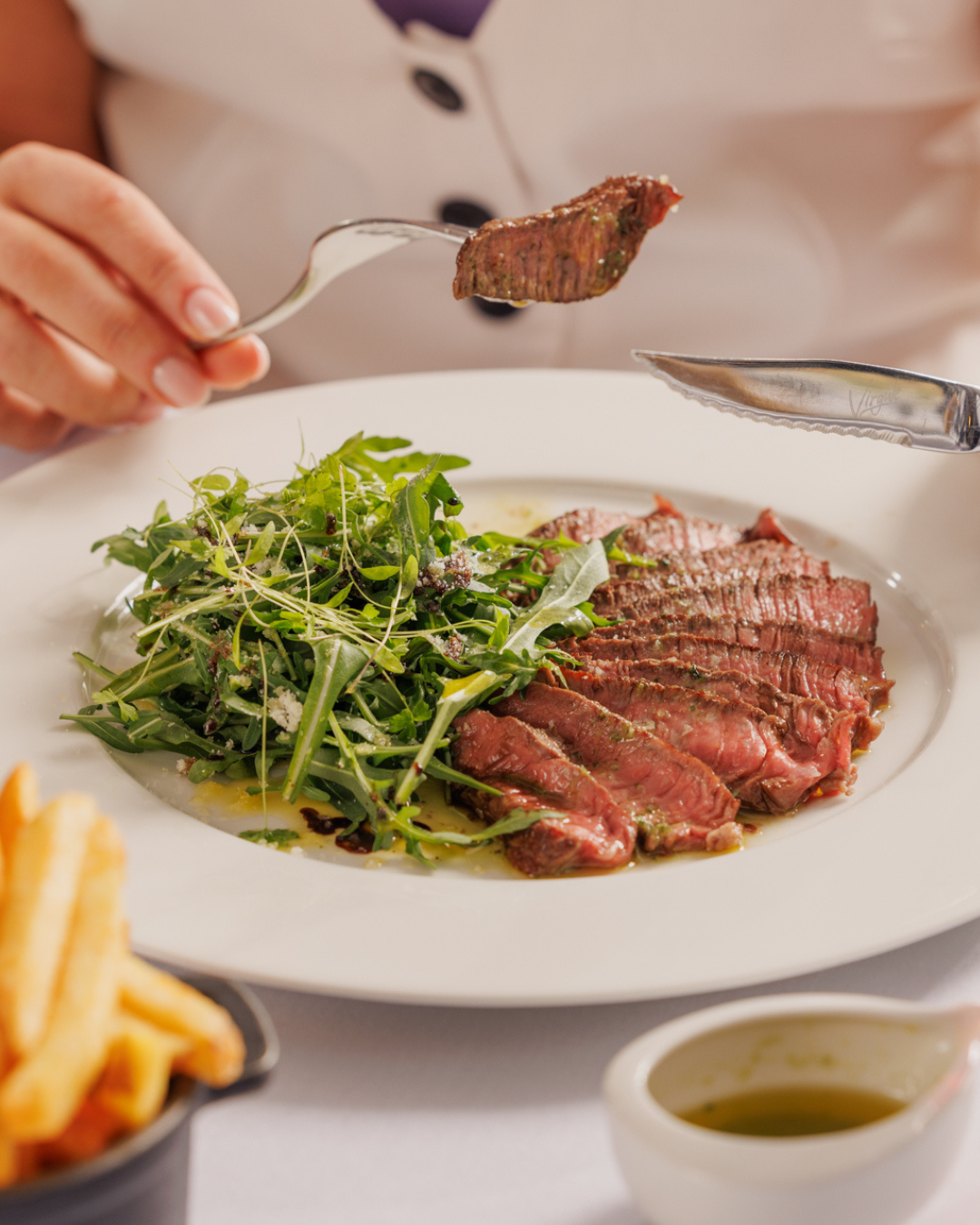 Steak Frites for £25.00